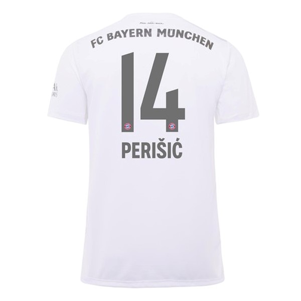 Camiseta Bayern Munich NO.14 Perisic Segunda equipación 2019-2020 Blanco